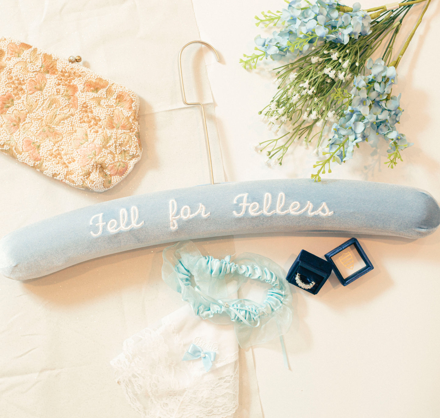 Heirlūm Hanger in Dusty Blue