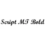 Heirlūm Hangers font sample: Script MT Bold