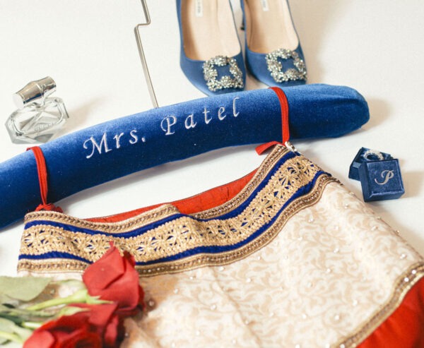 Heirlum Hangers Best Custom Wedding Hanger for Brides Wedding Dress and Bridal Party in Velvet
